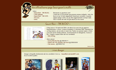 nuova homepage